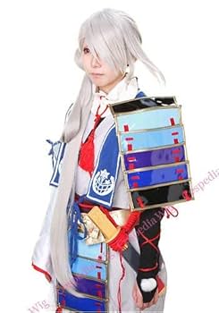 Amazon.co.jp: 刀剣乱舞 今剣 風 ウィッグ キャラウィッグ 美容